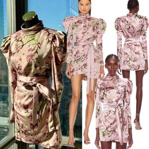 bronx and banco courtney blanc bow front lace mini dress Bronx Banco Courtney Blanc Bow-Front Lace Mini Dress